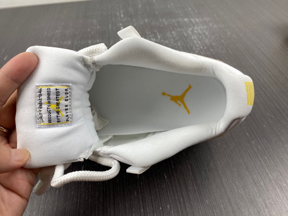 0 Air Jordan 11 Low Yellow Snakeskin Wmns Ah7860 107 13 - www.kickbulk.co