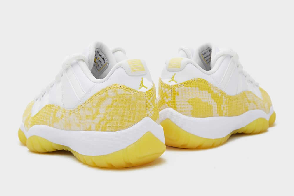 Air Jordan 11 Low Yellow Snakeskin Wmns Ah7860 107 6 - www.kickbulk.co