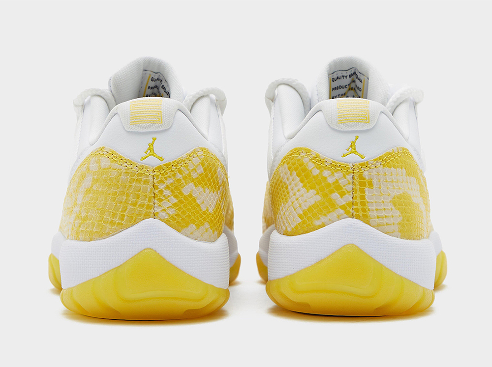 Air Jordan 11 Low Yellow Snakeskin Wmns Ah7860 107 7 - www.kickbulk.co