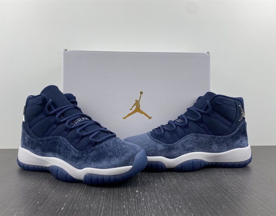 Air Jordan 11 Retro Navy Velvet Wmns Ar0715 441 7 - www.kickbulk.co