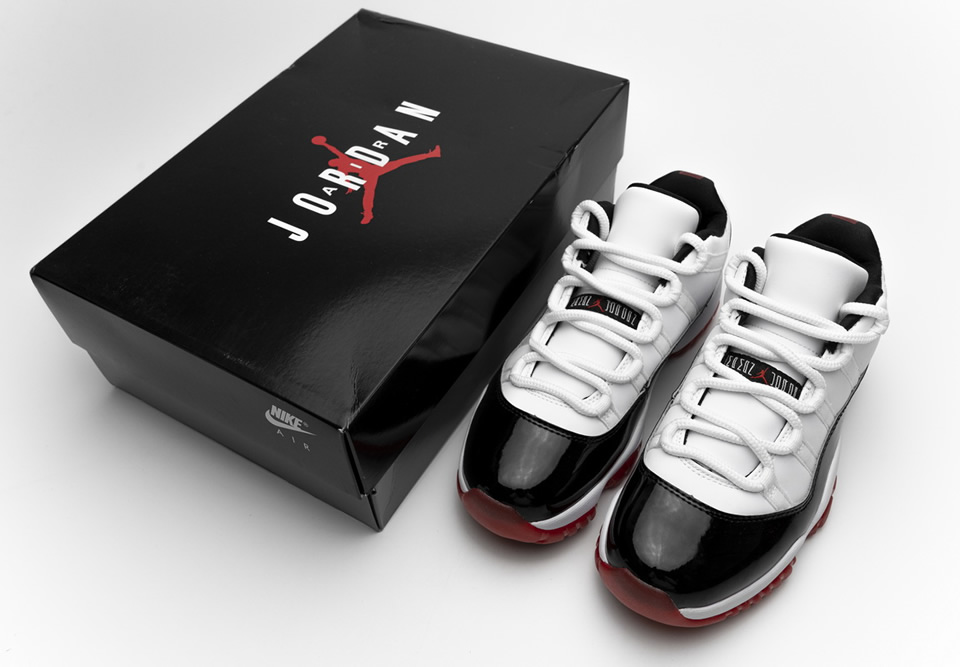 Nike Air Jordan 11 Low White Bred Av2187 160 10 - www.kickbulk.co