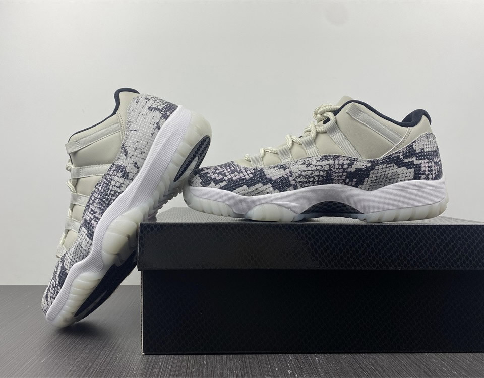 Air Jordan 11 Retro Low Light Bone Snakeskin Cd6846 002 12 - www.kickbulk.co