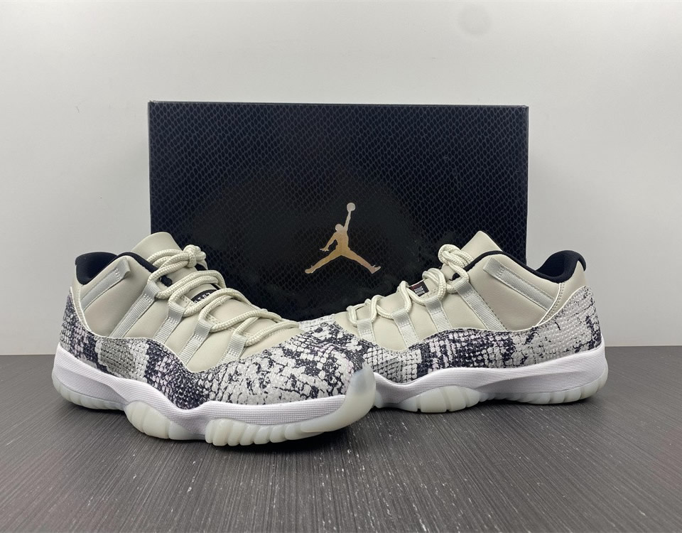 Air Jordan 11 Retro Low Light Bone Snakeskin Cd6846 002 13 - www.kickbulk.co