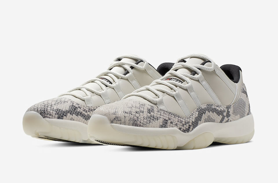 Air Jordan 11 Retro Low Light Bone Snakeskin Cd6846 002 3 - www.kickbulk.co