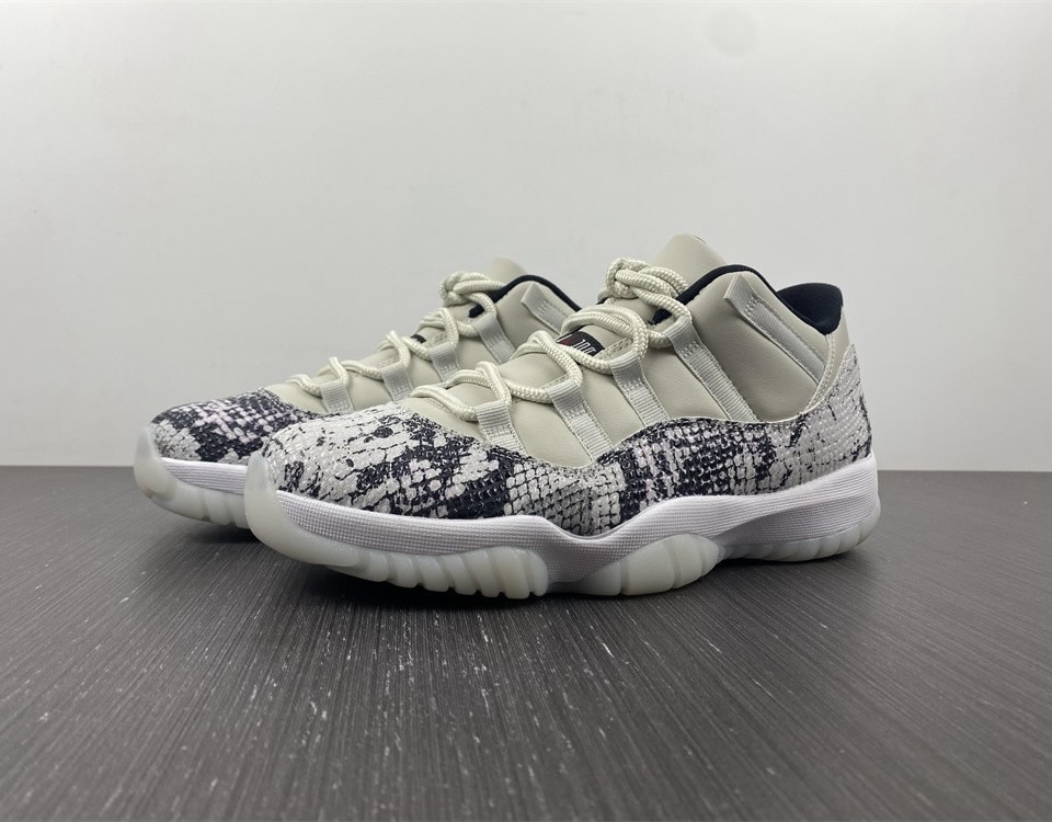 Air Jordan 11 Retro Low Light Bone Snakeskin Cd6846 002 7 - www.kickbulk.co