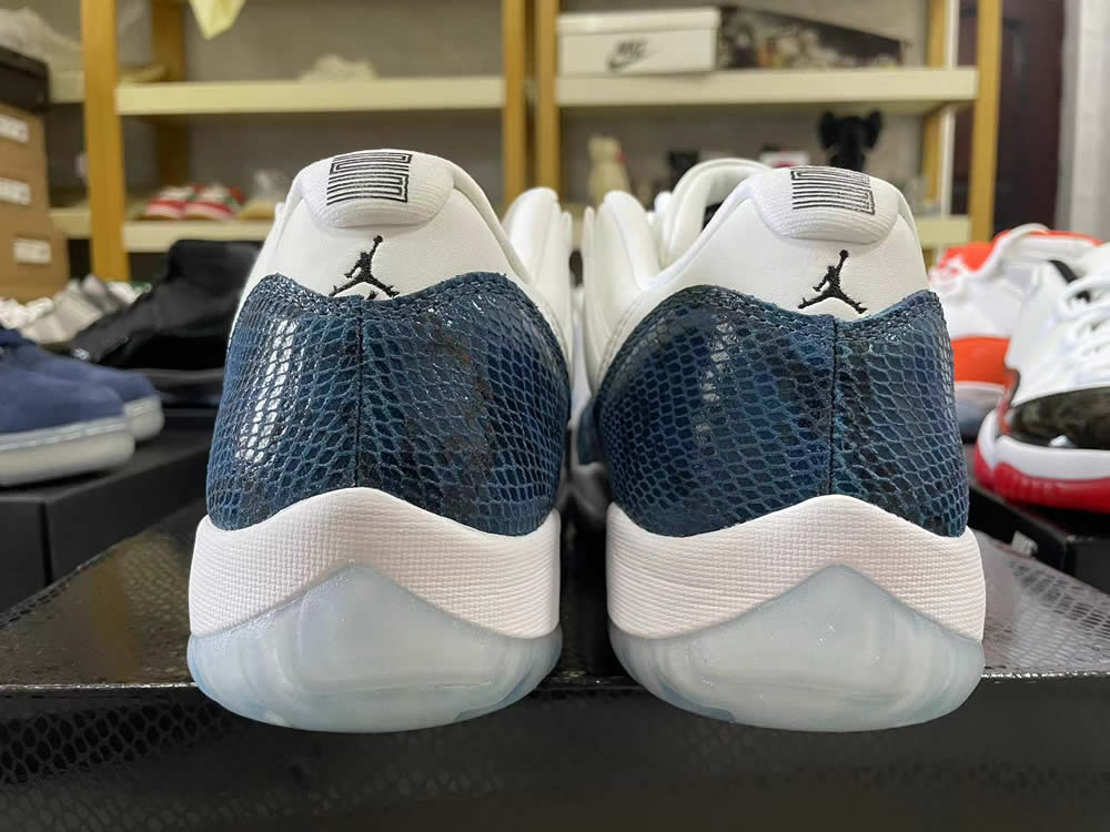 Air Jordan 11 Retro Low Navy Snakeskin 2019 Cd6846 102 10 - www.kickbulk.co