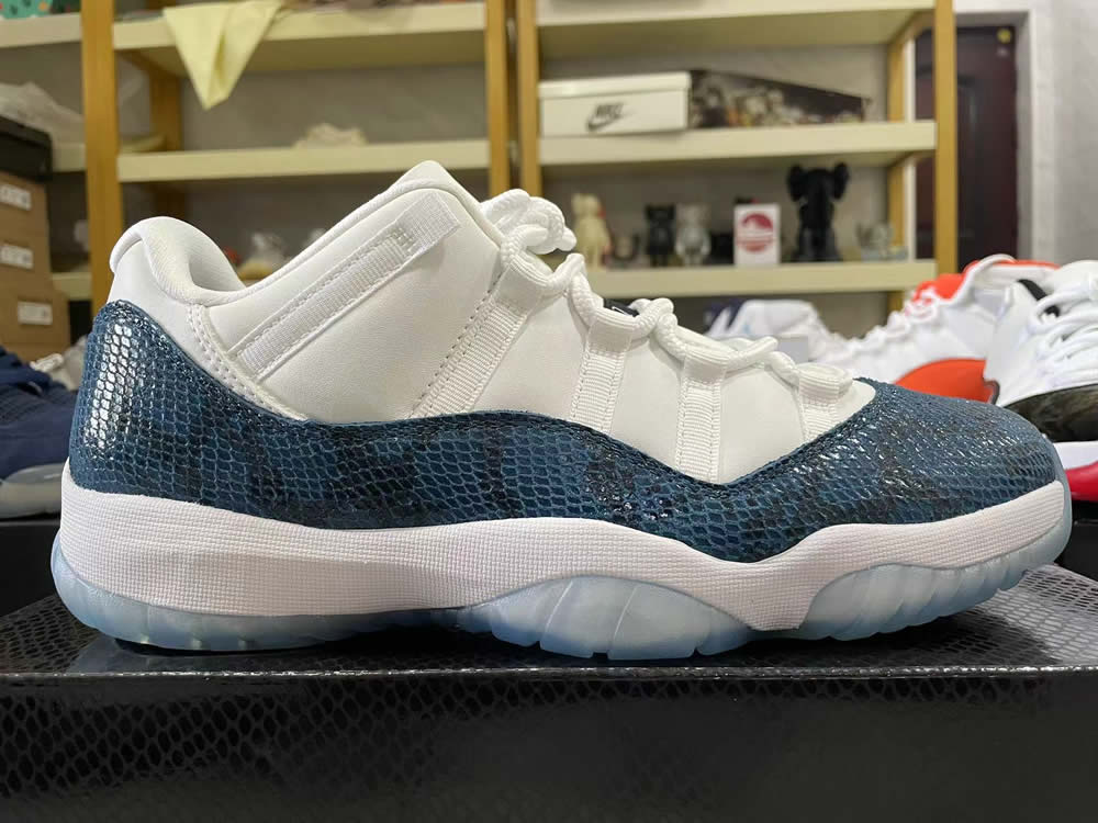 Air Jordan 11 Retro Low Navy Snakeskin 2019 Cd6846 102 11 - www.kickbulk.co