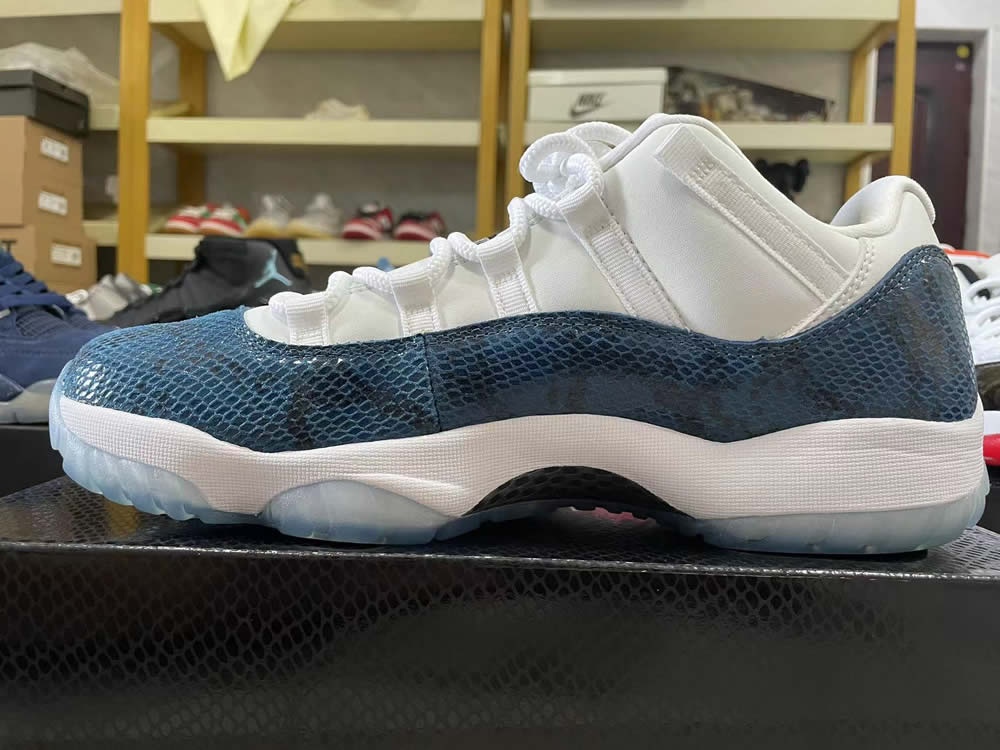 Air Jordan 11 Retro Low Navy Snakeskin 2019 Cd6846 102 12 - www.kickbulk.co