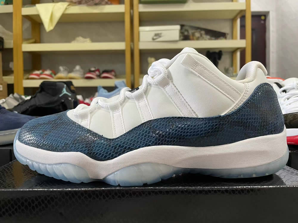 Air Jordan 11 Retro Low Navy Snakeskin 2019 Cd6846 102 13 - www.kickbulk.co