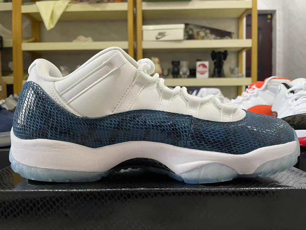 Air Jordan 11 Retro Low Navy Snakeskin 2019 Cd6846 102 14 - www.kickbulk.co