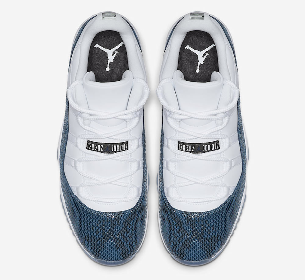 Air Jordan 11 Retro Low Navy Snakeskin 2019 Cd6846 102 2 - www.kickbulk.co