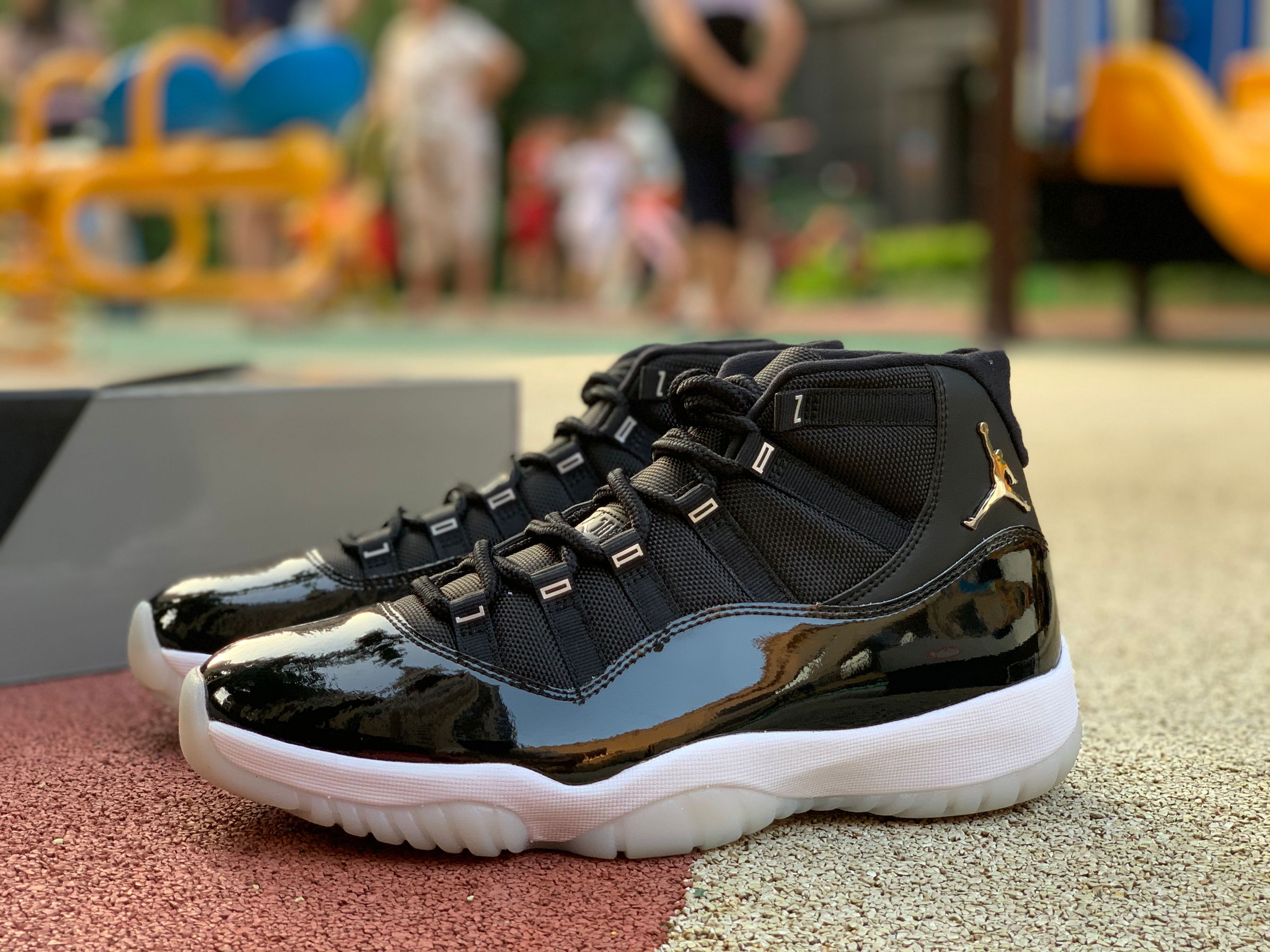 Air Jordan 11 Retro 25th Anniversary Black Metallic Silver Ct8012 011 2 - www.kickbulk.co