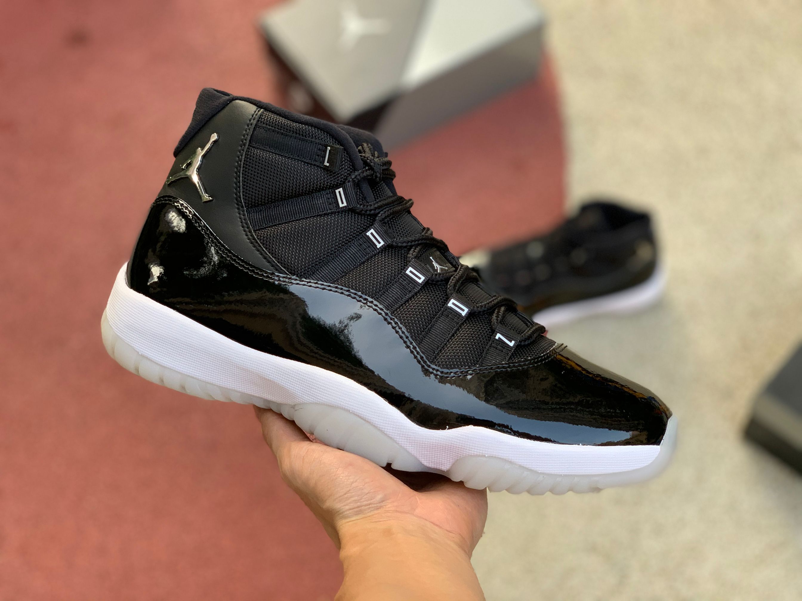 Air Jordan 11 Retro 25th Anniversary Black Metallic Silver Ct8012 011 25 - www.kickbulk.co