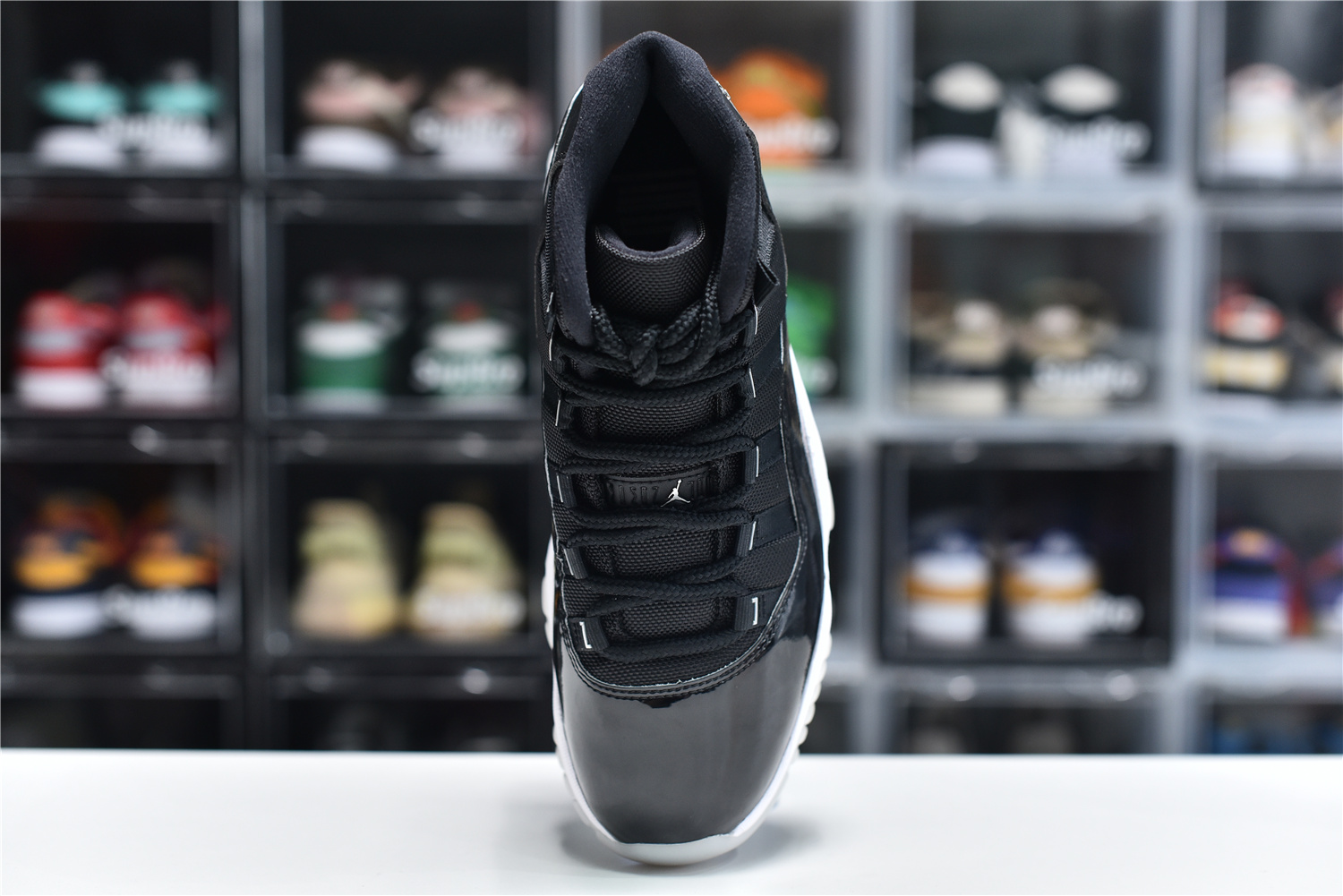 Air Jordan 11 Retro 25th Anniversary Black Metallic Silver Ct8012 011 8 - www.kickbulk.co