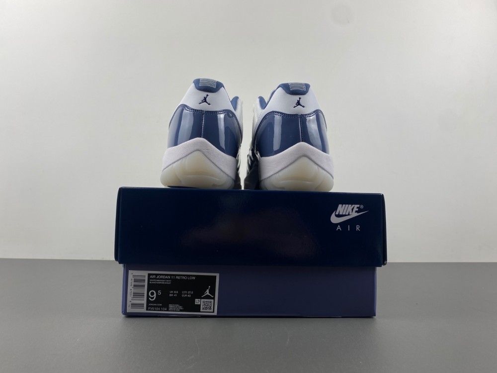 Air Jordan 11 Retro Low Midnight Navy Fv5104 104 11 - www.kickbulk.co