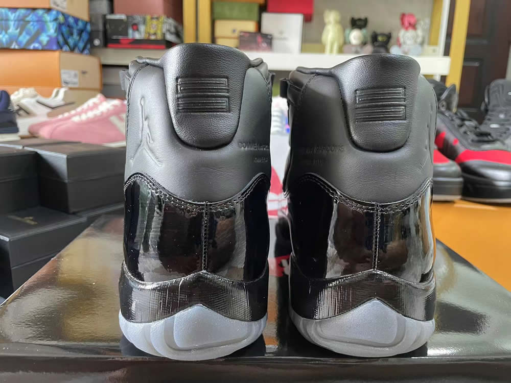 Comme Des Garçons Jordan 11 Retro Black Iv7639 001 5 - www.kickbulk.co