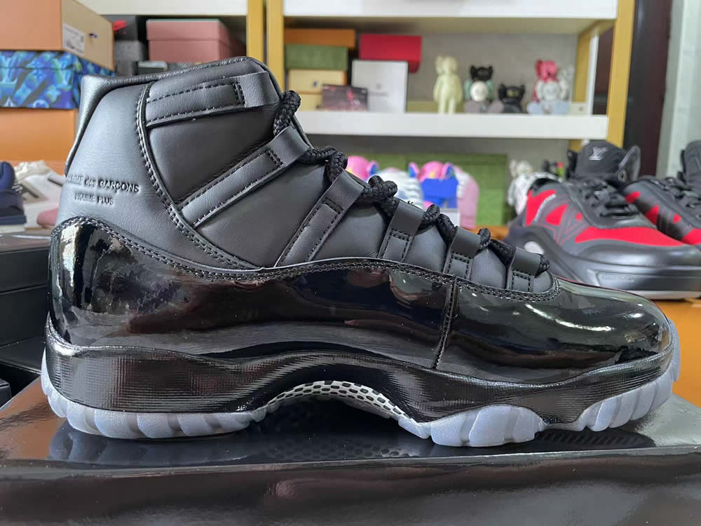 Comme Des Garçons Jordan 11 Retro Black Iv7639 001 9 - www.kickbulk.co