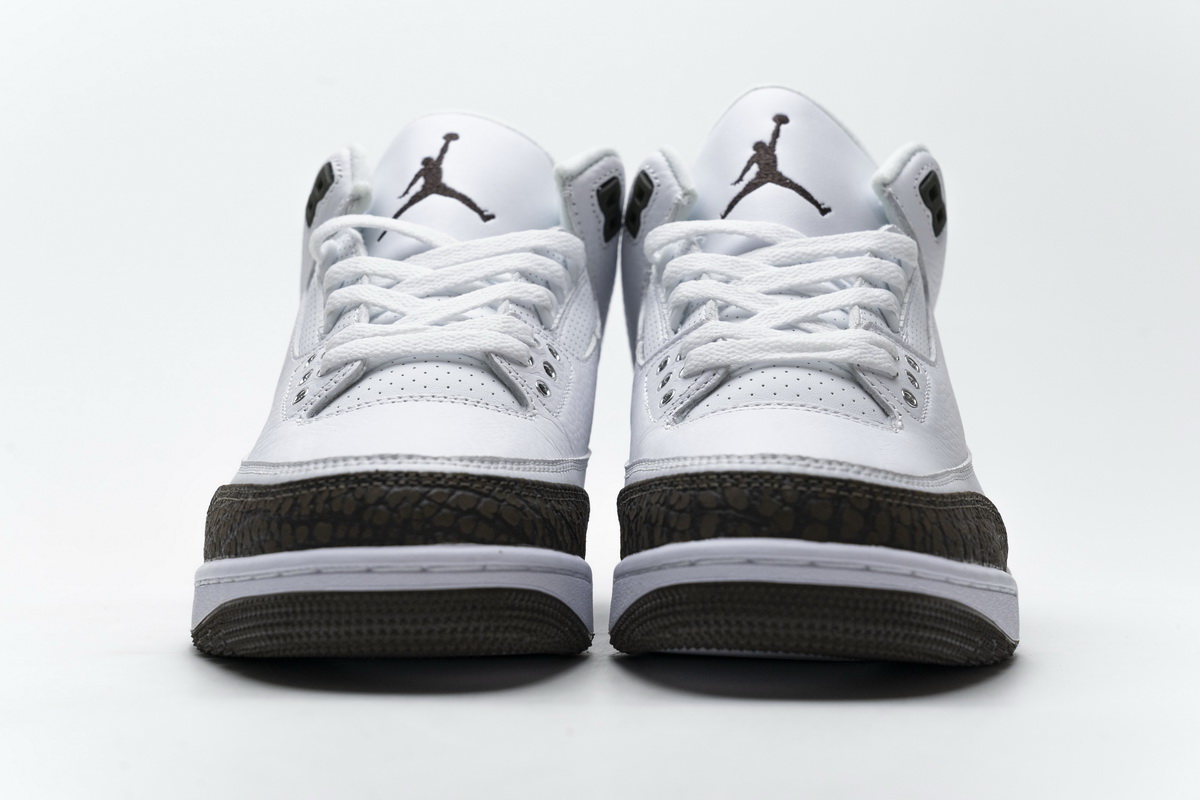 Nike Air Jordan 3 Mocha 2018 White Chrome Dark Brown 136064 122 4 - www.kickbulk.co