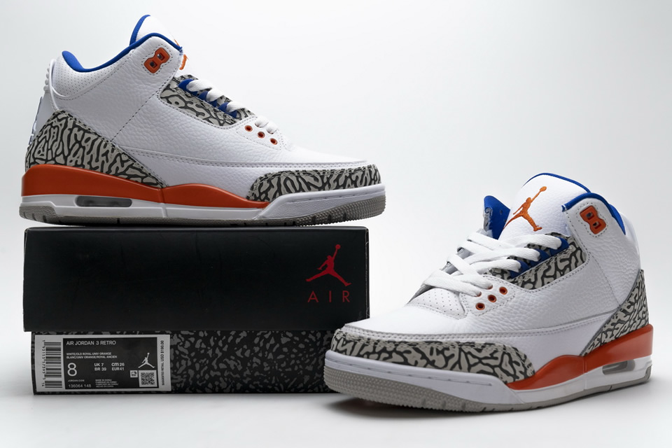 Nike Air Jordan 3 Retro Knicks 136064 148 3 - www.kickbulk.co