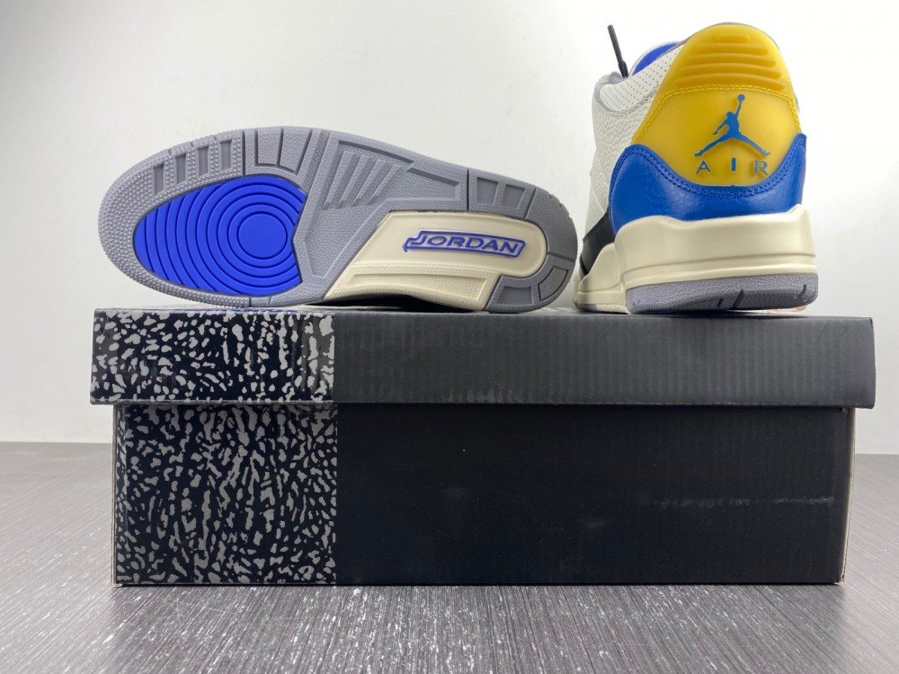 Air Jordan 3 Retro Gs Racer Blue 398614 145 11 - www.kickbulk.co