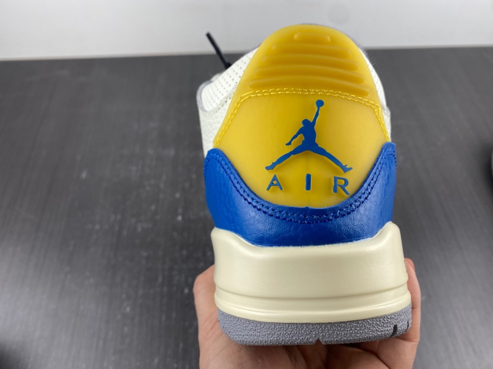 Air Jordan 3 Retro Gs Racer Blue 398614 145 17 - www.kickbulk.co