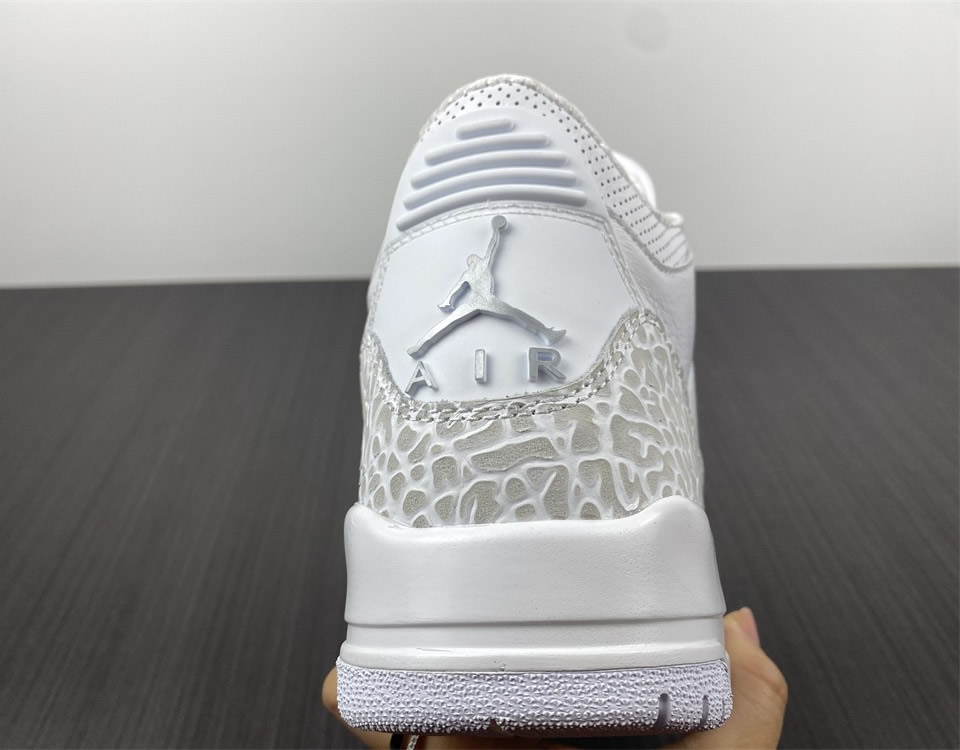 Air Jordan 3 Retro Ps Triple White 429487 111 13 - www.kickbulk.co