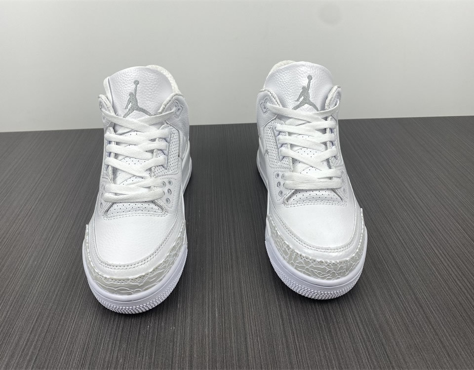 Air Jordan 3 Retro Ps Triple White 429487 111 3 - www.kickbulk.co