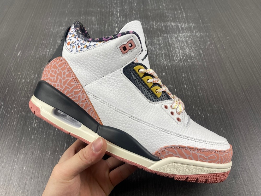 Air Jordan 3 Gs Vintage Floral 441140 100 10 - www.kickbulk.co