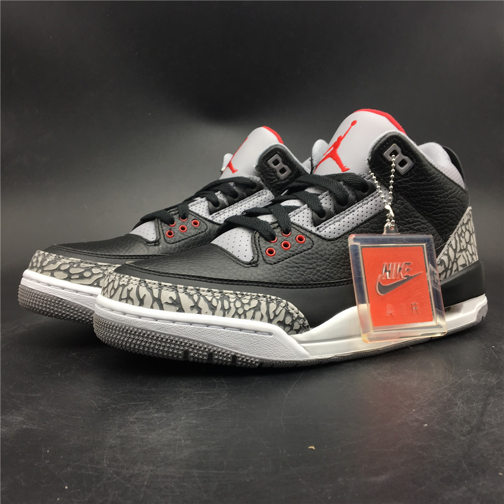 Nike Air Jordan 3 Gs Black Cement 854261 001 3 - www.kickbulk.co