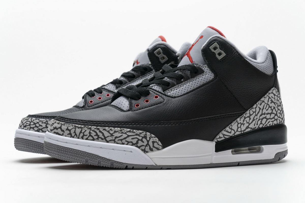 Nike Air Jordan 3 Black Cement 854262 001 7 - www.kickbulk.co