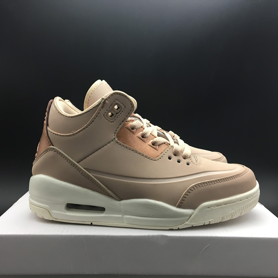 Nike Air Jordan 3 Particle Beige Se Rose Gold Womens Gs Size Ah7859 205 7 - www.kickbulk.co