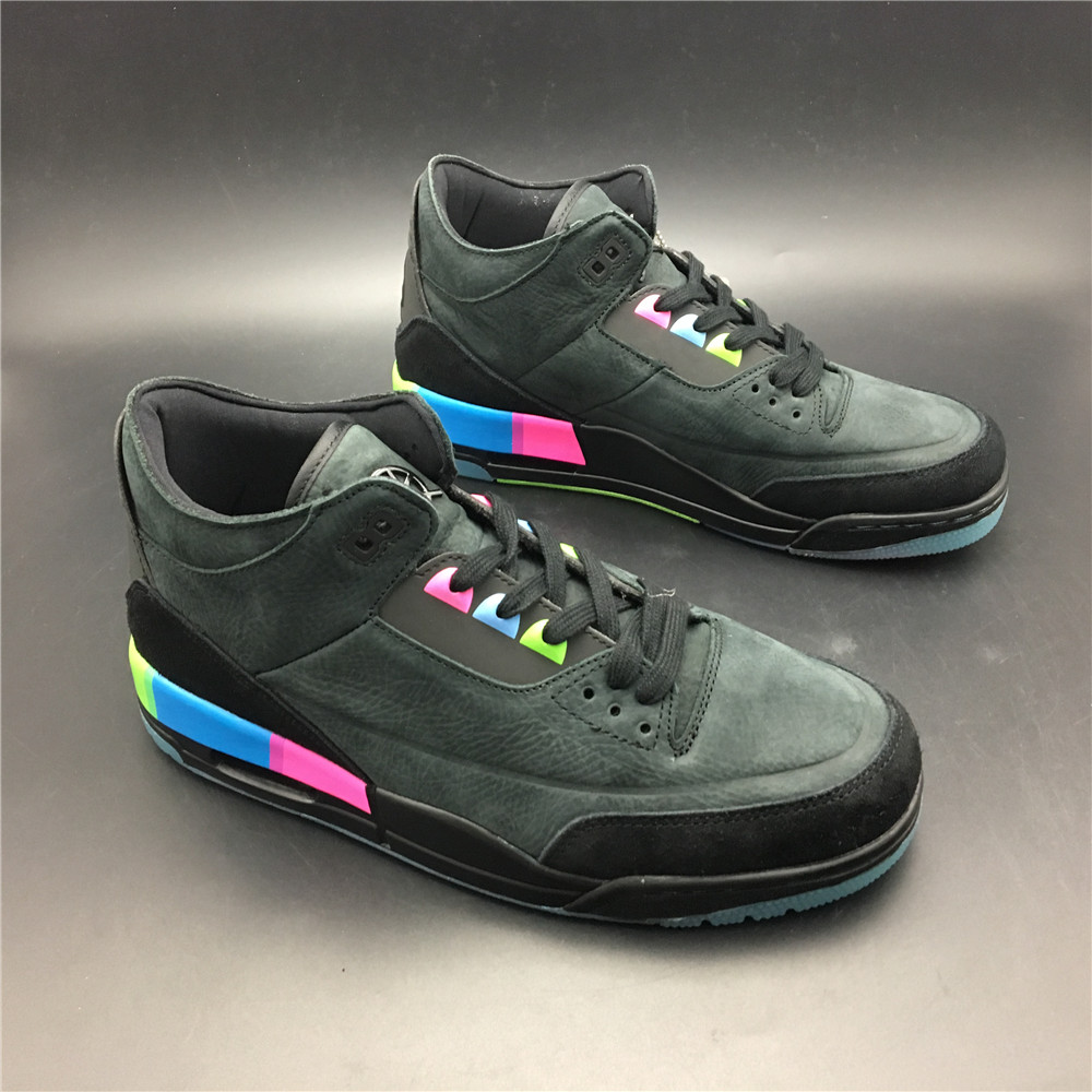 Nike Air Jordan 3 Quai 54 Gs Mens For Sale On Feet Release At9195 001 10 - www.kickbulk.co