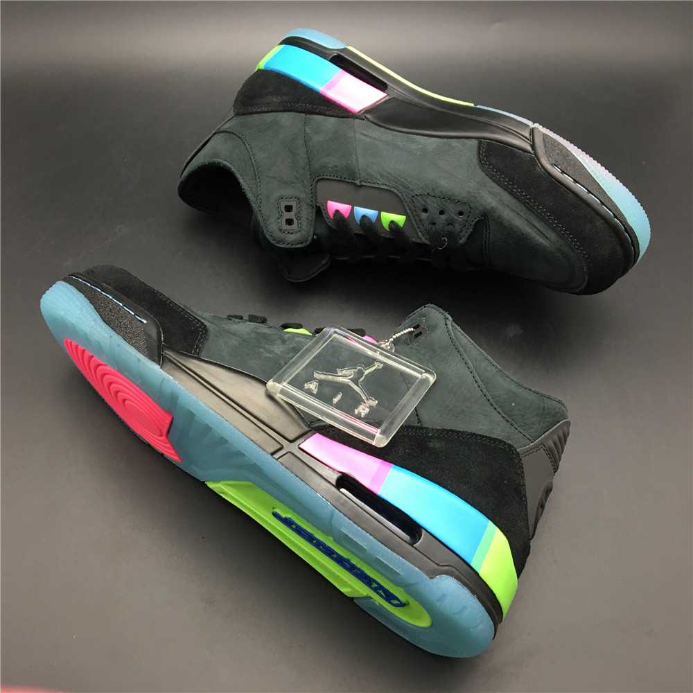 Nike Air Jordan 3 Quai 54 Gs Mens For Sale On Feet Release At9195 001 11 - www.kickbulk.co
