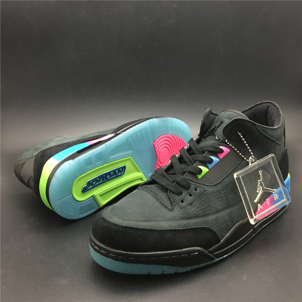 Nike Air Jordan 3 Quai 54 Gs Mens For Sale On Feet Release At9195 001 12 - www.kickbulk.co