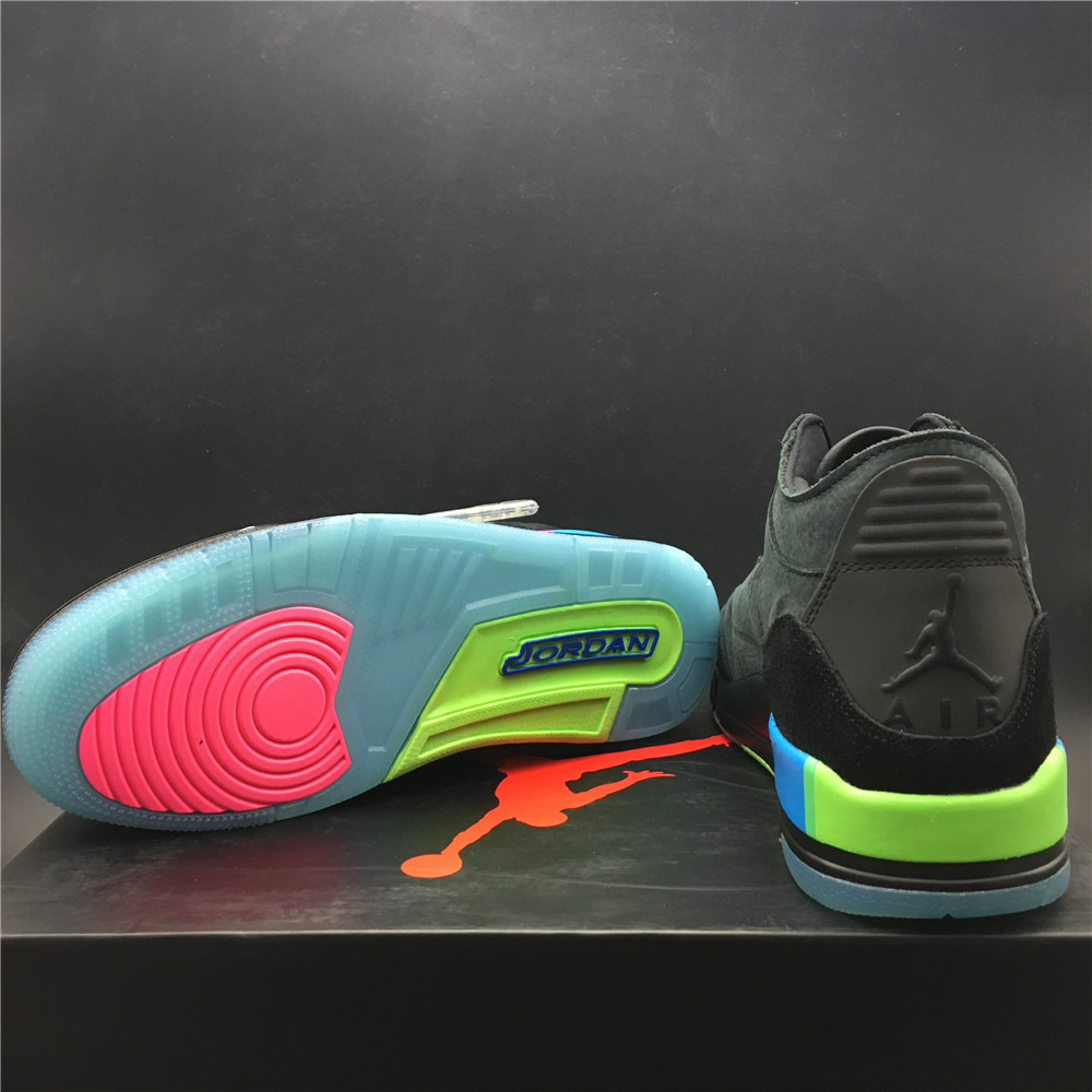 Nike Air Jordan 3 Quai 54 Gs Mens For Sale On Feet Release At9195 001 13 - www.kickbulk.co