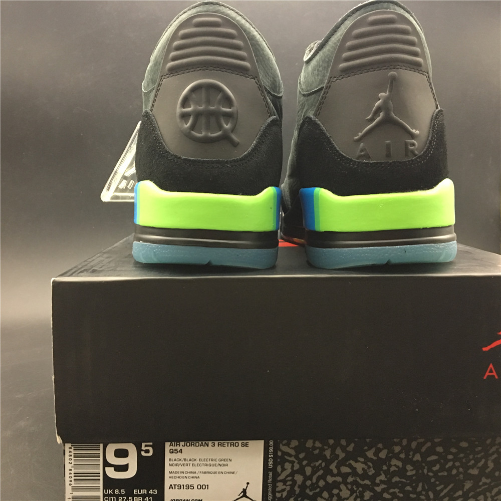 Nike Air Jordan 3 Quai 54 Gs Mens For Sale On Feet Release At9195 001 15 - www.kickbulk.co