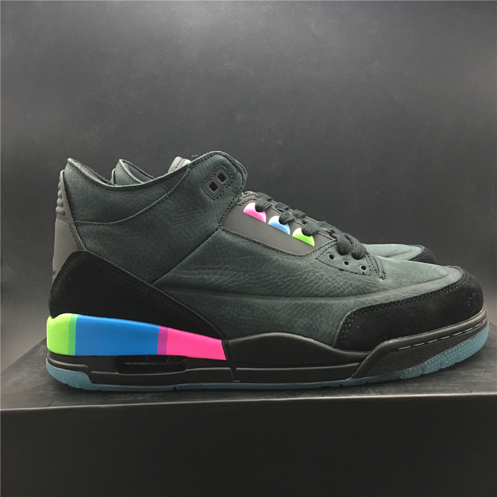 Nike Air Jordan 3 Quai 54 Gs Mens For Sale On Feet Release At9195 001 16 - www.kickbulk.co