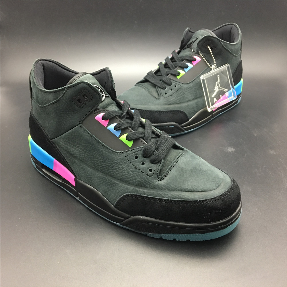 Nike Air Jordan 3 Quai 54 Gs Mens For Sale On Feet Release At9195 001 6 - www.kickbulk.co