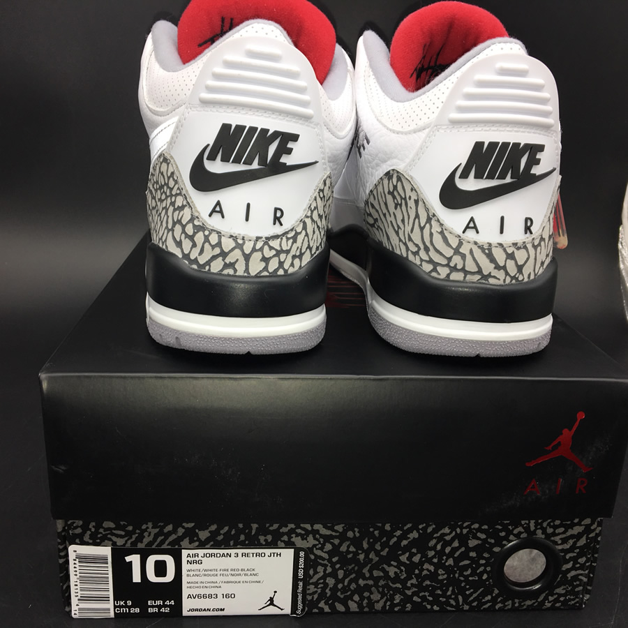 Nike Air Jordan 3 Jth Tinker White Cement Av6683 160 11 - www.kickbulk.co