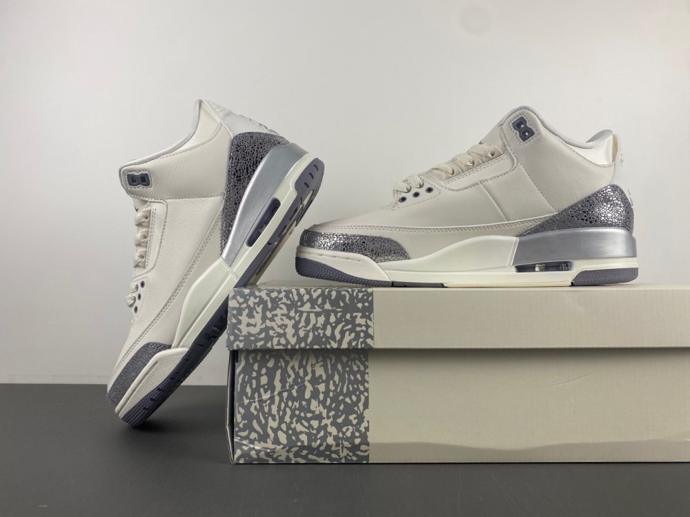 Air Jordan 3 Retro Sail Cement Grey Wmns Ck9246 100 12 - www.kickbulk.co