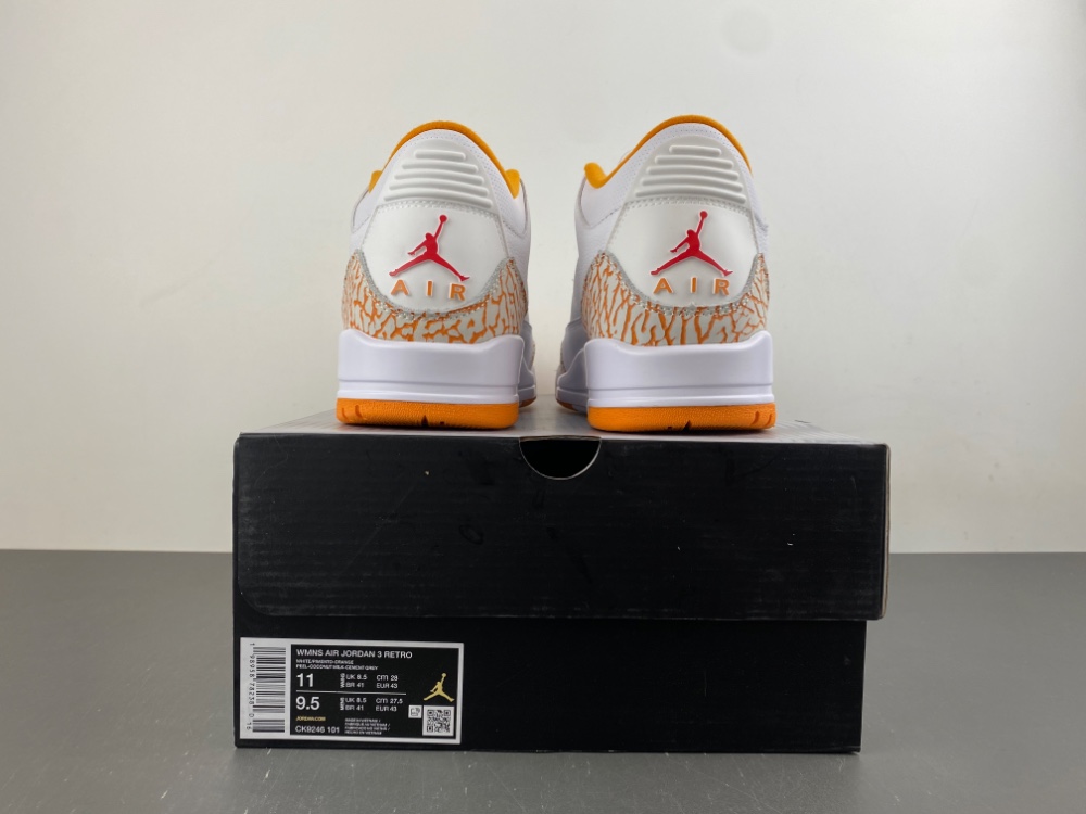 Air Jordan 3 Orange Citrus Wmns Ck9246 101 15 - www.kickbulk.co