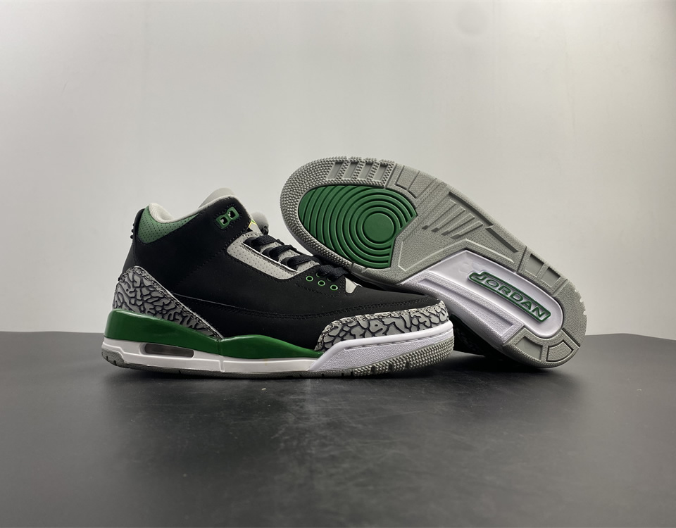 Air Jordan 3 Pine Green Ct8532 030 9 - www.kickbulk.co