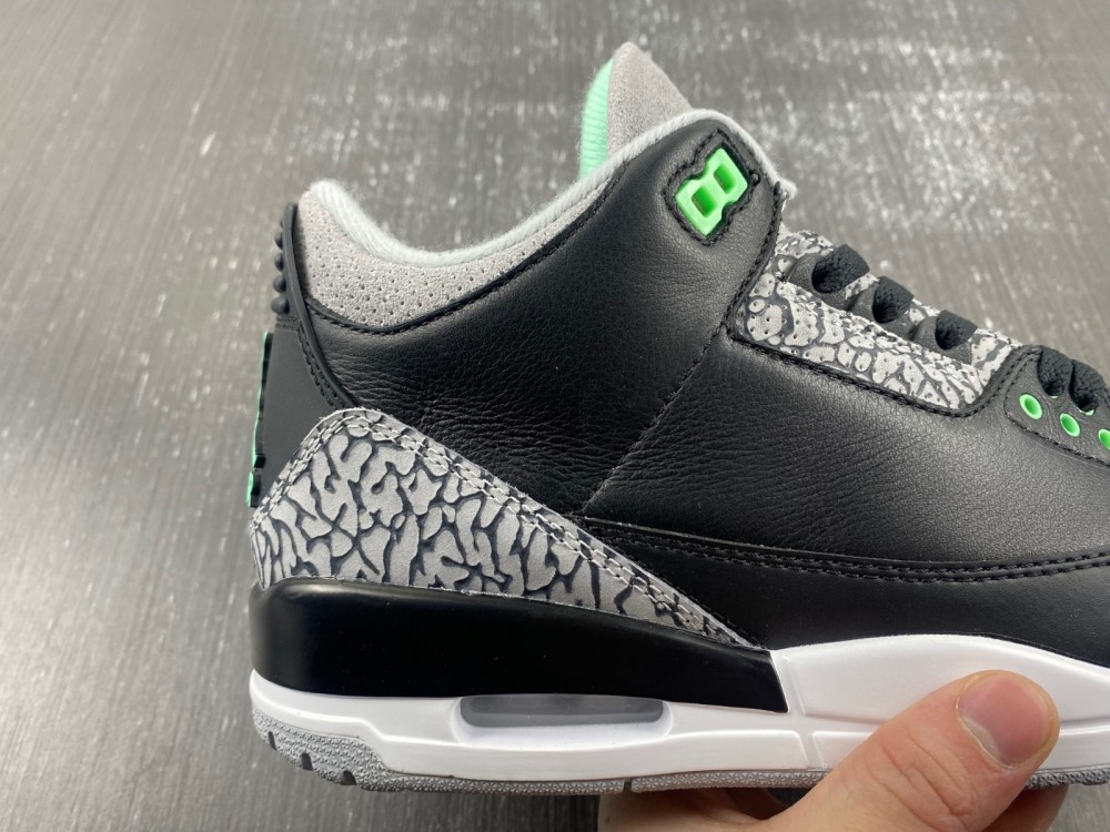 Air Jordan 3 Retro Green Glow Ct8532 031 12 - www.kickbulk.co