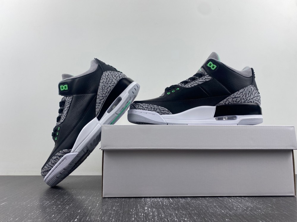 Air Jordan 3 Retro Green Glow Ct8532 031 7 - www.kickbulk.co