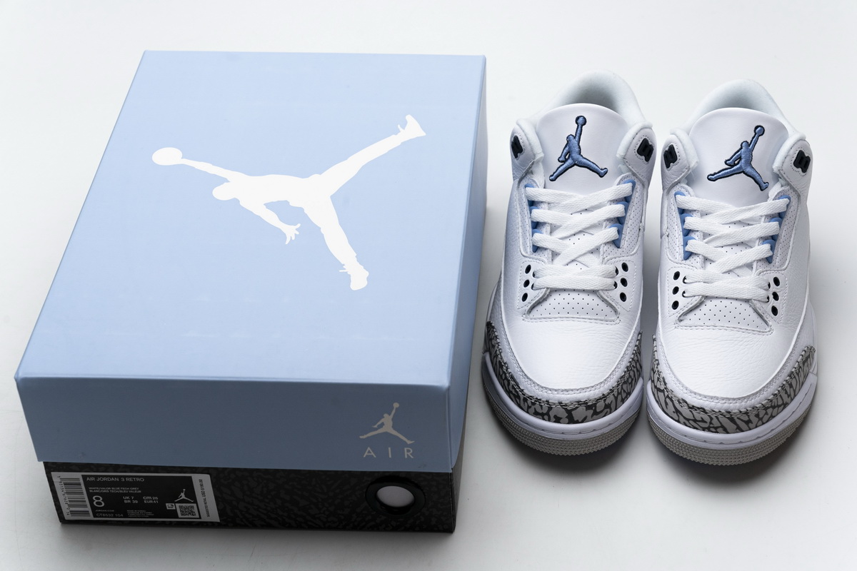 Nike Air Jordan 3 Retro Unc 2020 Outfit Gs Mens Ct8532 104 8 - www.kickbulk.co