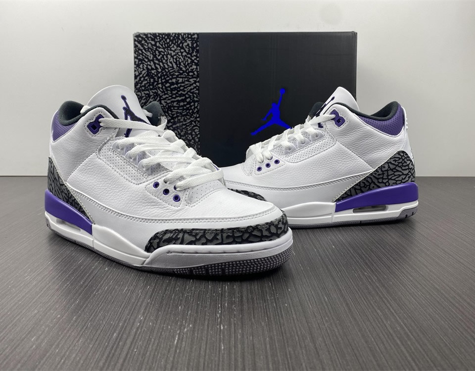 Air Jordan 3 Retro Dark Iris Ct8532 105 10 - www.kickbulk.co