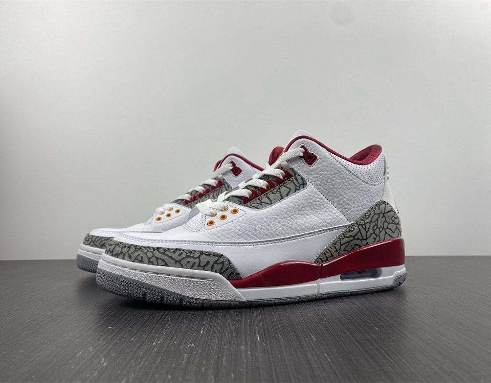 Air Jordan 3 Retro Cardinal Red Ct8532 126 7 - www.kickbulk.co