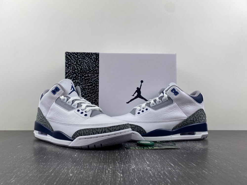 Air Jordan 3 Retro Midnight Navy Ct8532 140 12 - www.kickbulk.co