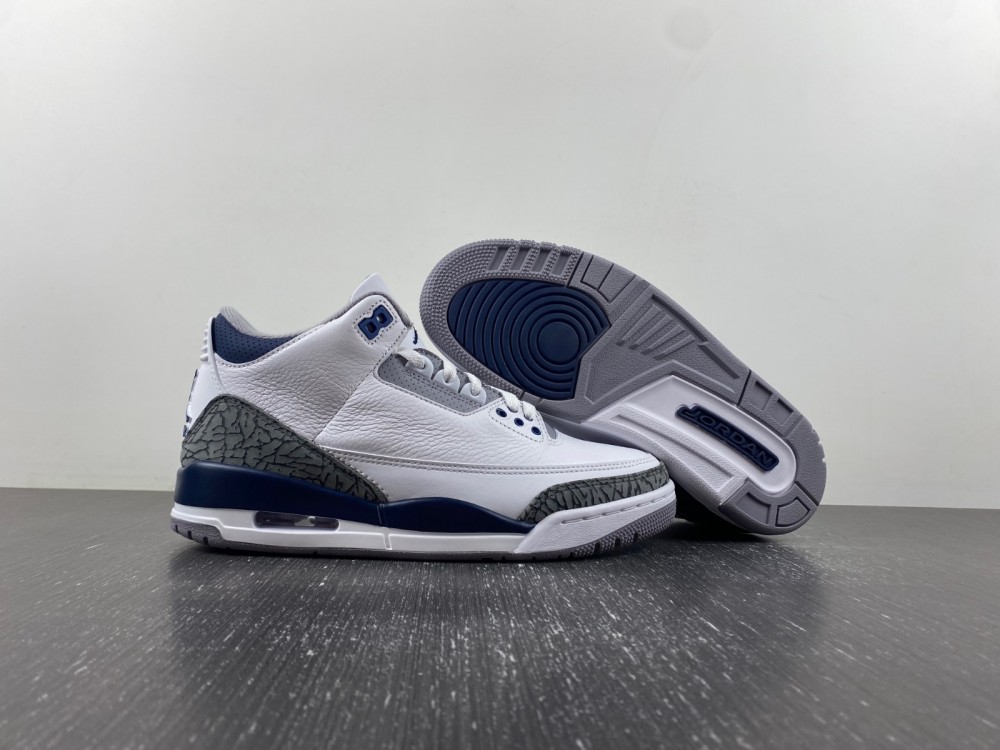 Air Jordan 3 Retro Midnight Navy Ct8532 140 8 - www.kickbulk.co