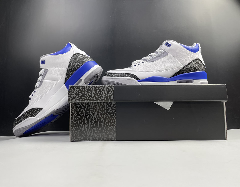 Nike Air Jordan 3 Retro Racer Blue Ct8532 145 17 - www.kickbulk.co